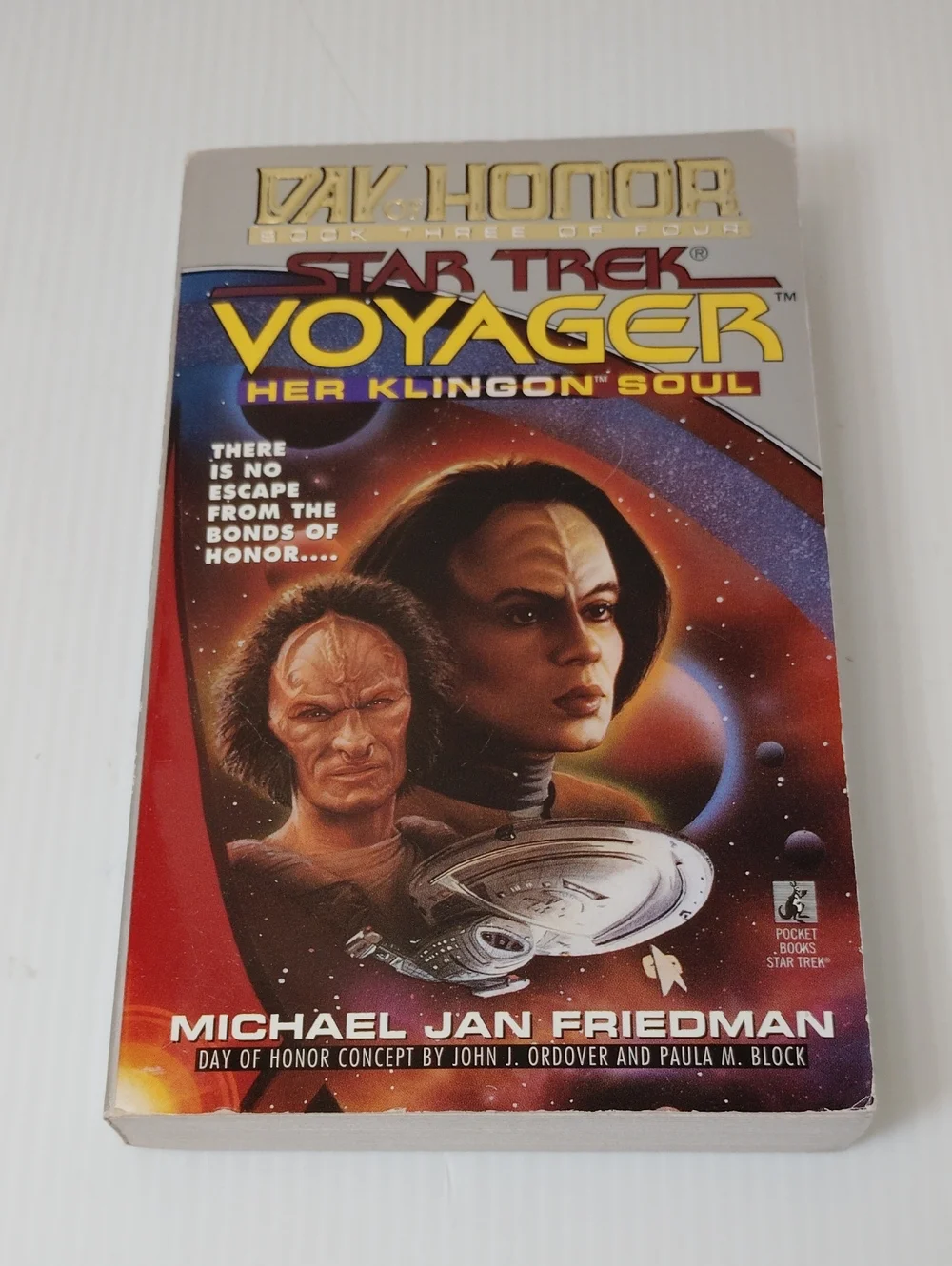 8 For $8 Star Trek Voyager: Her Klingon Soul *First Pocket Books Printing*